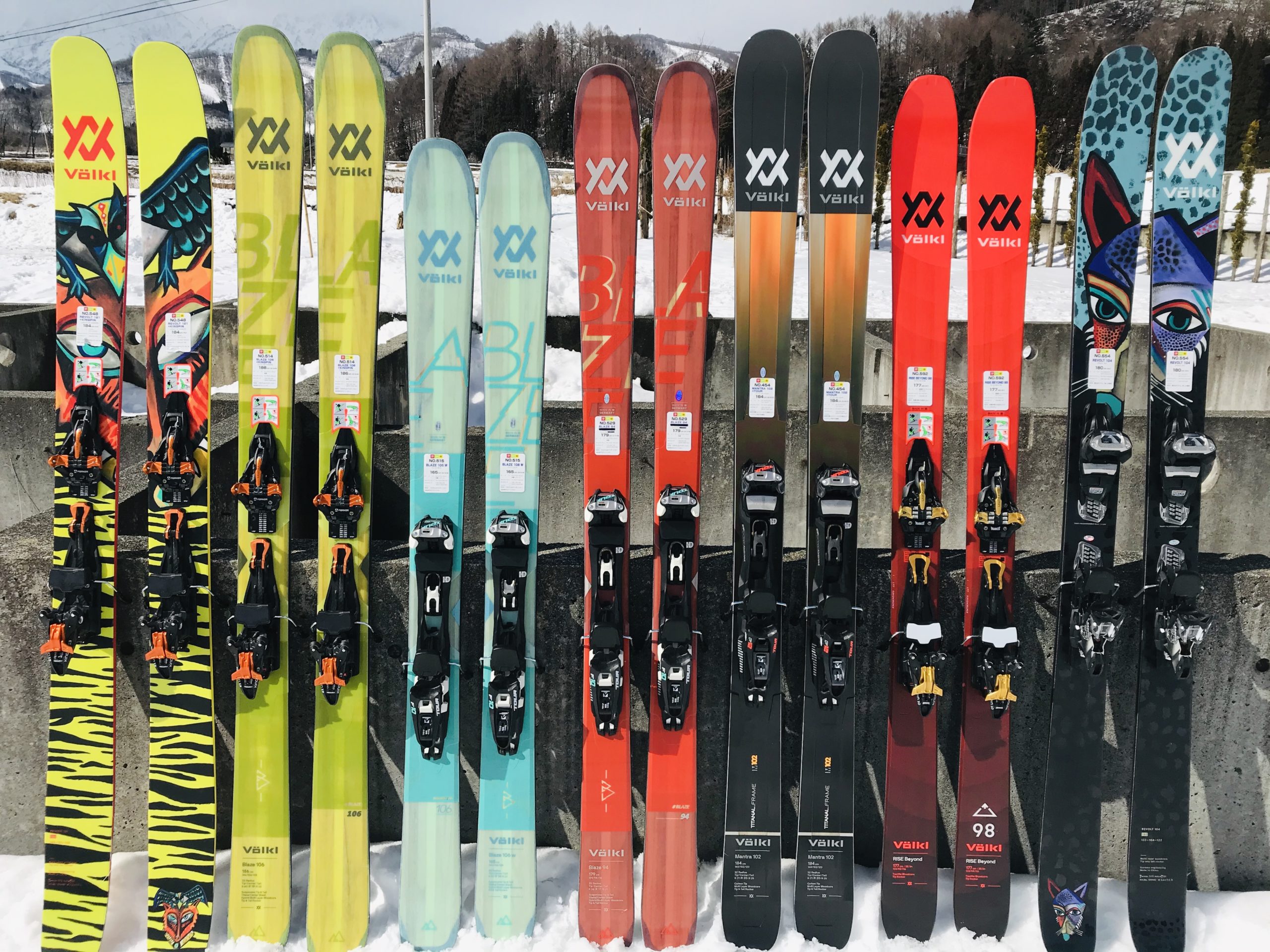 20/21 NEW VOLKL SKI 試乗 - Locus Guide Service